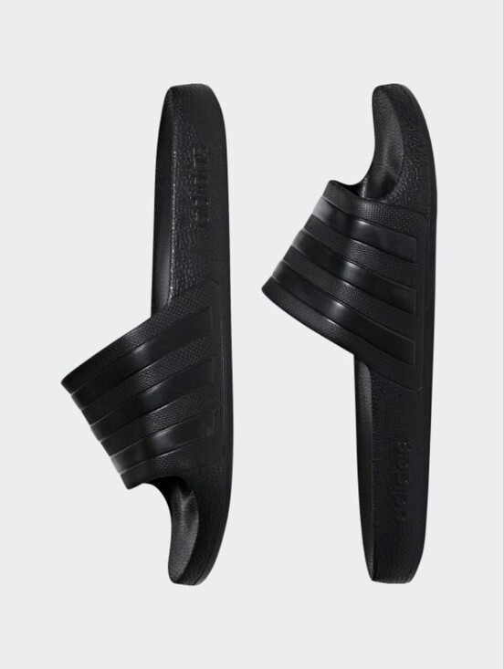 adidas Other - Adidas Adilette Aqua Black Slides Men's Size 11 New In Box